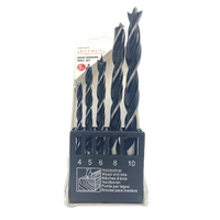 5 Piece Wood Working Heavy Duty Drill Set