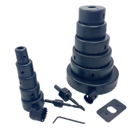 Wood Hole Saw Drill Bit - 16 Piece Set