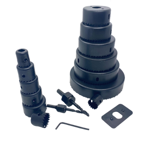 Wood Hole Saw Drill Bit - 16 Piece Set