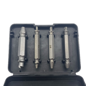 4 Piece Damaged Screw Extractor Set