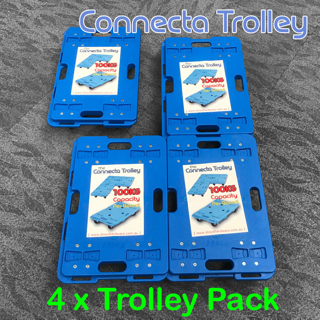 Connecta Trolley - 4 Pack