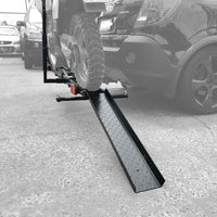 Motorbike Carrier with Ramp, Brake Light and Indicators