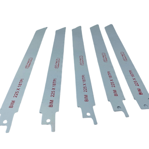 Reciprocating Saw Blades - 225mm / 18TPI (Packs of 5)