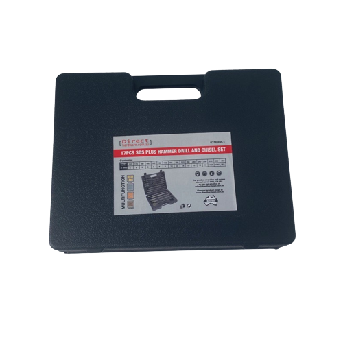 SDS Plus Rotary Hammer Drill 17 Piece Set