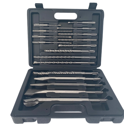 SDS Plus Rotary Hammer Drill 17 Piece Set