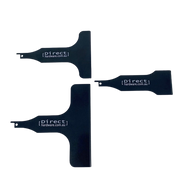 3 Pack Reciprocating Saw Scraper Attachment - 150/100/50mm