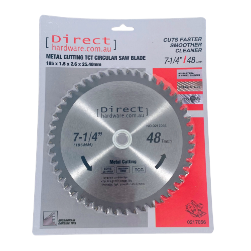 Circular Saw Blades - 185MM - 48T Teeth (METAL CUTTING)