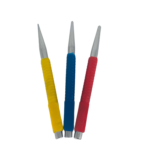 Colour Coded Nail Punch - 3 Pieces