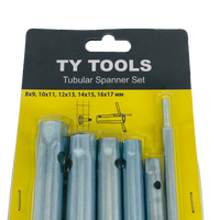 Tube Spanner Kit - 6 Piece Kit