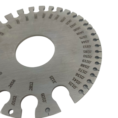 Round Wire / Metal Gauge Measuring Tool