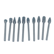 Tungsten Carbide Burrs - 10 Piece Set