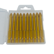 8mm Tile Drill Bits - 10 Pieces
