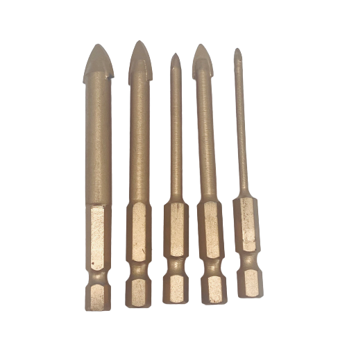 Tile Drill Bits Set - 5 Sizes