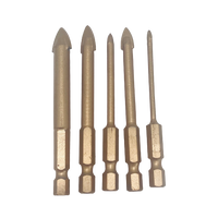 Tile Drill Bits Set - 5 Sizes