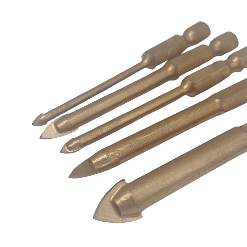 Tile Drill Bits Set - 5 Sizes