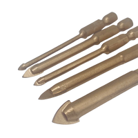 Tile Drill Bits Set - 5 Sizes