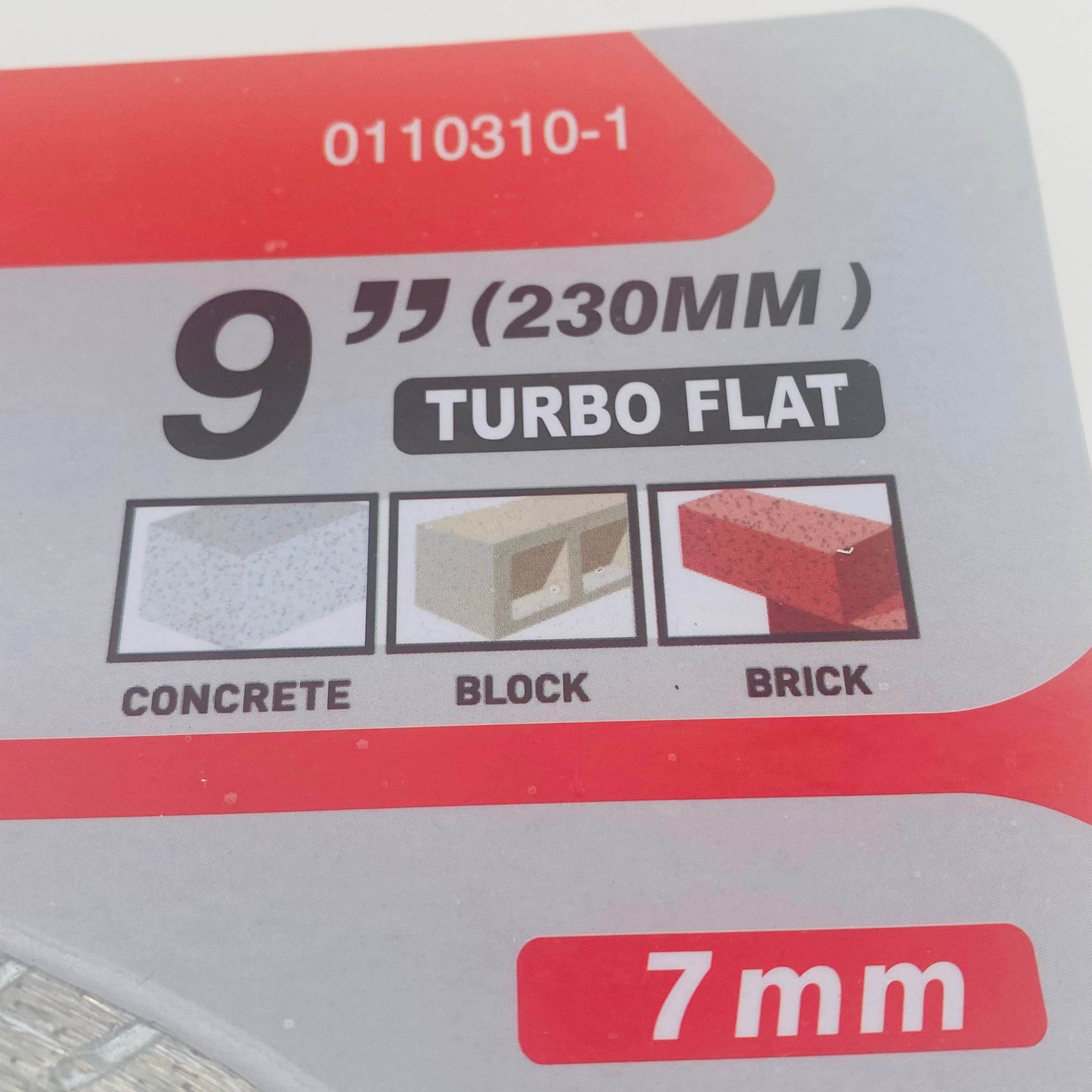 Masonry Grinder Blade Disc 9" 230mm TURBO Diamond