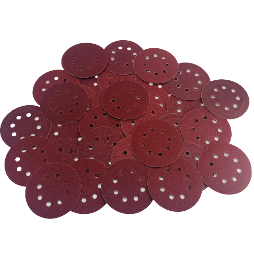125mm Mixed Orbital Sanding Disc - 100 Pieces