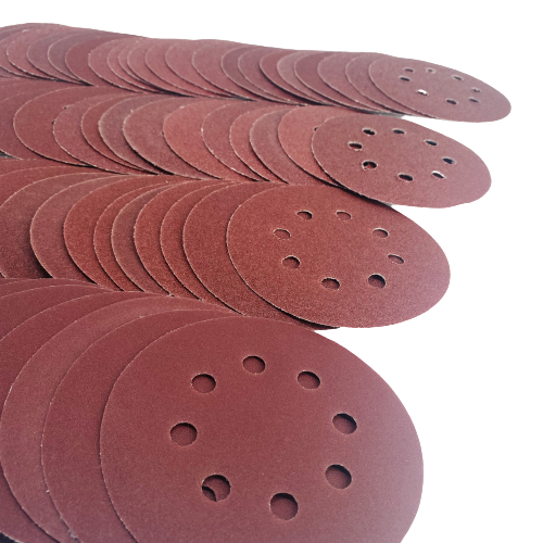 125mm Mixed Orbital Sanding Disc - 100 Pieces
