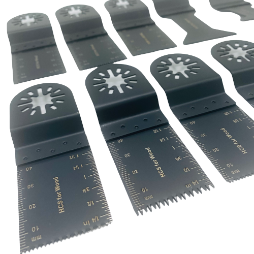 100 Piece Set of Oscillating Multi Tool Saw Blades