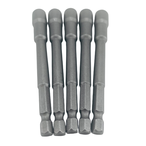 8mm 100mm Long Hex Socket - 5 Pieces