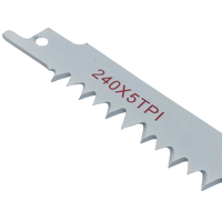 Reciprocating Pruning Saw Blades - 240mm / 5TPI (Packs of 5)