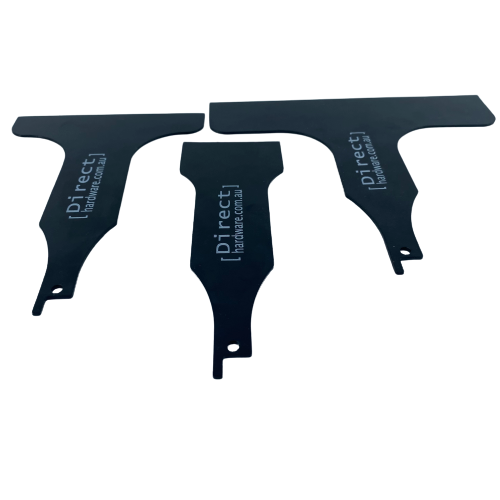3 Pack Reciprocating Saw Scraper Attachment - 150/100/50mm