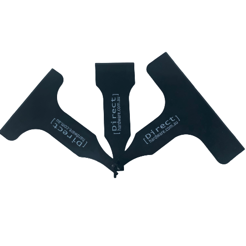 3 Pack Reciprocating Saw Scraper Attachment - 150/100/50mm