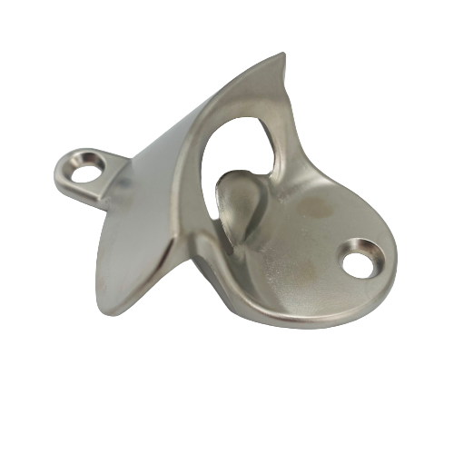 Silver Stainless Steel Wall Mounted Bottle Opener