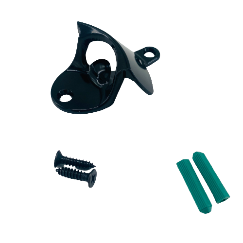 Black Stainless Steel Wall Mounted Bottle Opener