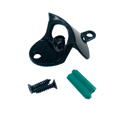Black Stainless Steel Wall Mounted Bottle Opener