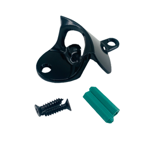 Black Stainless Steel Wall Mounted Bottle Opener