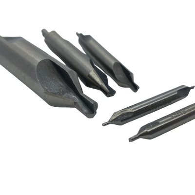 HSS Center Drill Countersink - 5 Piece Set