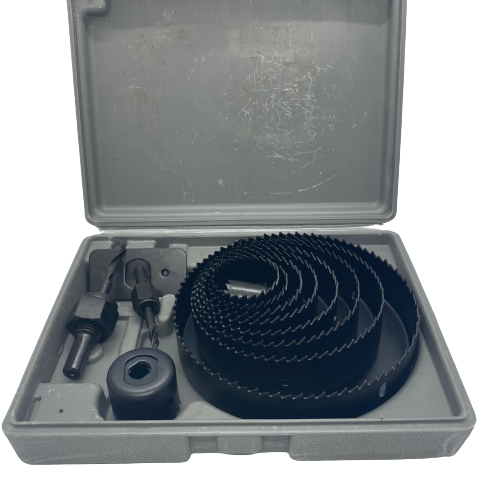 Wood Hole Saw Drill Bit - 16 Piece Set