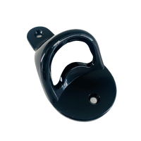 Black Stainless Steel Wall Mounted Bottle Opener