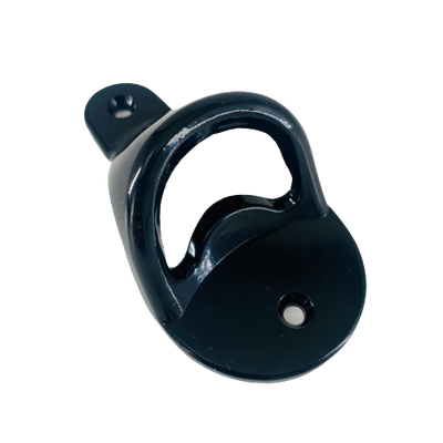 Black Stainless Steel Wall Mounted Bottle Opener