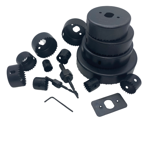 Wood Hole Saw Drill Bit - 16 Piece Set