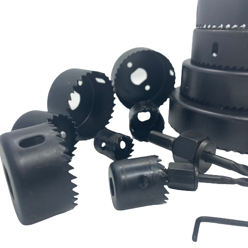 Wood Hole Saw Drill Bit - 16 Piece Set