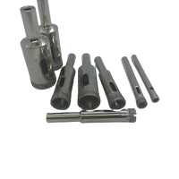 Diamond Tipped Glass Cutter Hole Saw - 8 Piece Set
