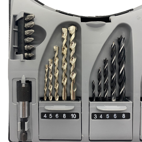 23 Piece Combination Heavy Duty Drill Set