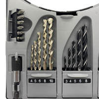 23 Piece Combination Heavy Duty Drill Set