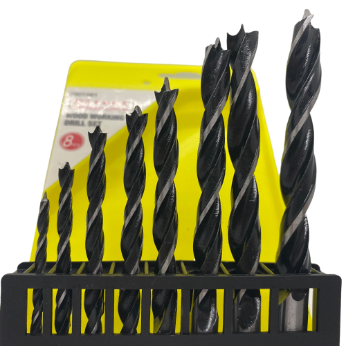 8 Piece Wood Working Heavy Duty Drill Set