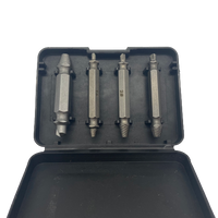 4 Piece Damaged Screw Extractor Set