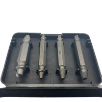 4 Piece Damaged Screw Extractor Set