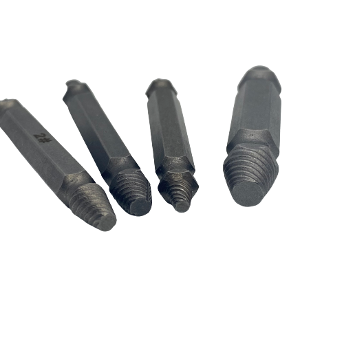 4 Piece Damaged Screw Extractor Set