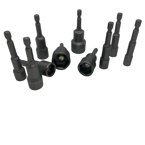65mm Hex Socket Drill Driver Bits (Set of 8)