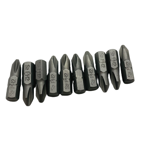 Flexible Drill Bit Extension + 10 x 25mm PH2 Bits