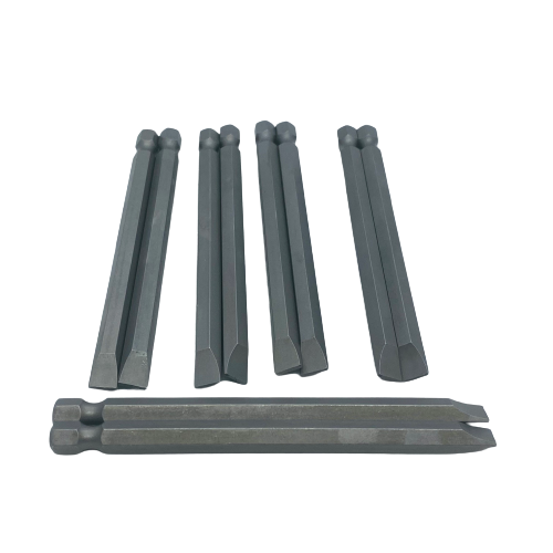 SL6 Straight / Flat Driver Bits (Packs of 10)