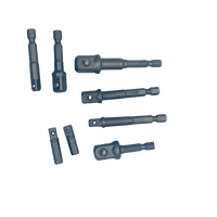 8 piece Drill Adapter Set 1/4" 3/8" 1/2"