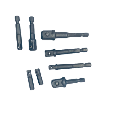 8 piece Drill Adapter Set 1/4